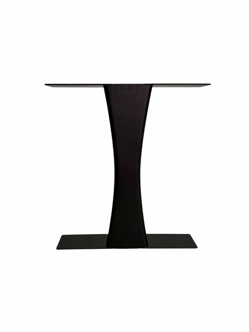 Black Pedestal Jewelry Stand Metal & Plastic 8.75” x 7.8” x 1.55”